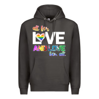 Smoke All For Love And Love For All Premium Hoodie - Bettercallsaul