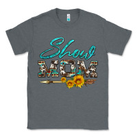 Charcoal Heather show mom aztec cowhide sunflower and arrow Classic Tee - Artiststas