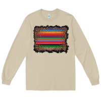 Mushroom serape background Long Sleeve Tee - BarkalooDesign