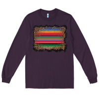 Plum serape background Long Sleeve Tee - BarkalooDesign