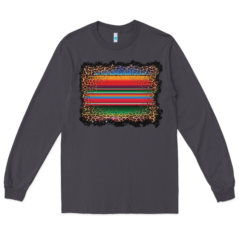 Serape Background Long Sleeve Tee by BarkalooDesign | Teevron