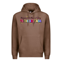 Chestnut happy mother's to the best mom Premium Hoodie - JahusDesignShop
