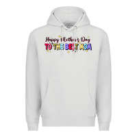 Dove Grey happy mother's to the best mom Premium Hoodie - JahusDesignShop