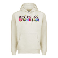Oatmeal Heather happy mother's to the best mom Premium Hoodie - JahusDesignShop