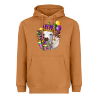 Meerkat Mardi Gras Longhorn Calf Heavyweight Hoodie - LillyAllenDesigns