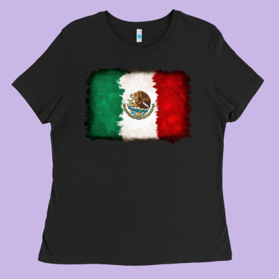 Ladies Tee Mexican flag