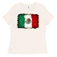 Bone Mexican flag Ladies Tee - RanaPortraitStore