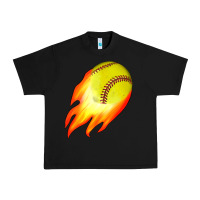 Black softball Urban Heavy Tee - JahusDesignShop