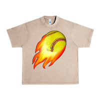 French Oak softball Urban Heavy Tee - JahusDesignShop