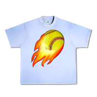 Grape Ice softball Urban Heavy Tee - JahusDesignShop
