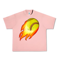 Salmon softball Urban Heavy Tee - JahusDesignShop