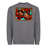 Storm Christmas rodeo cowboy Heavyweight Sweatshirt - JahusDesignShop