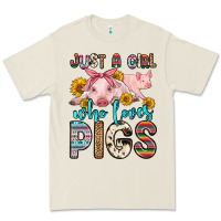 Bone just a girl who loves pigs Premium Tee - Zillion Design Studio