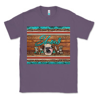 Lavender show mom aztec cowhide leopard heifer Classic Tee - Artiststas