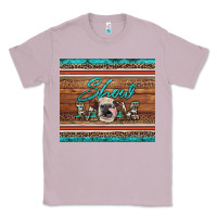 Lilac show mom aztec cowhide leopard heifer Classic Tee - Artiststas