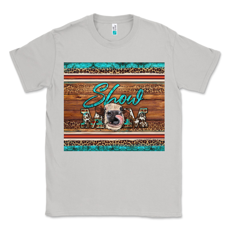 Show Mom Aztec Cowhide Leopard Heifer Classic Tee by Artiststas | Teevron