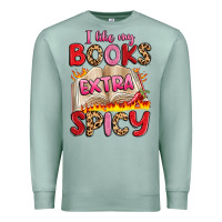 Seafoam i like my books extra spicy Premium Sweatshirt - Artiststas