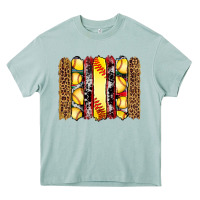 Softball Serape Leopard Cowhide Glitter Brushstrokes Heavy Core Tee | Teevron