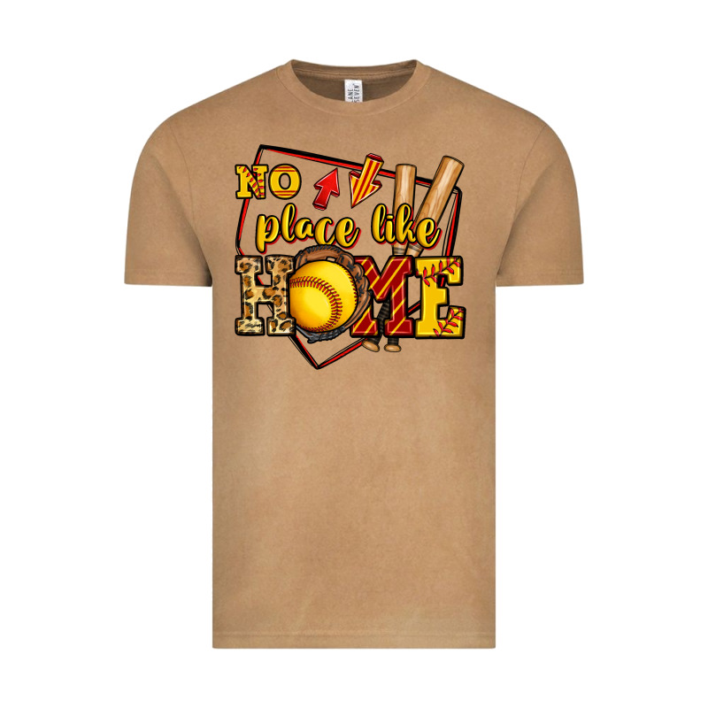 No Place Like Home Softball Vintage Tee by Jasminsmagicworld | Teevron