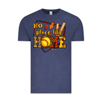 Vintage Denim no place like home softball Vintage Tee - Jasminsmagicworld
