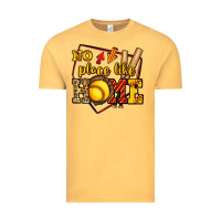 Vintage Mustard no place like home softball Vintage Tee - Jasminsmagicworld