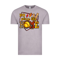 Vintage Zinc no place like home softball Vintage Tee - Jasminsmagicworld