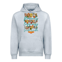 Heather Grey boots flannels bonfires football Urban Hoodie - CowGirlArtShop
