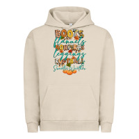 Pigment French Oak boots flannels bonfires football Urban Hoodie - CowGirlArtShop