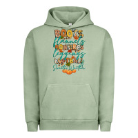 Pigment Oil Green boots flannels bonfires football Urban Hoodie - CowGirlArtShop
