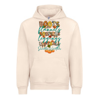 Sandshell boots flannels bonfires football Urban Hoodie - CowGirlArtShop