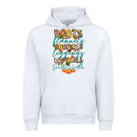 White boots flannels bonfires football Urban Hoodie - CowGirlArtShop