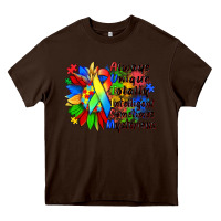 Chocolate Brown always unique totally intelligent sometimes myster Heavy Core Tee - Zillion Design Studio