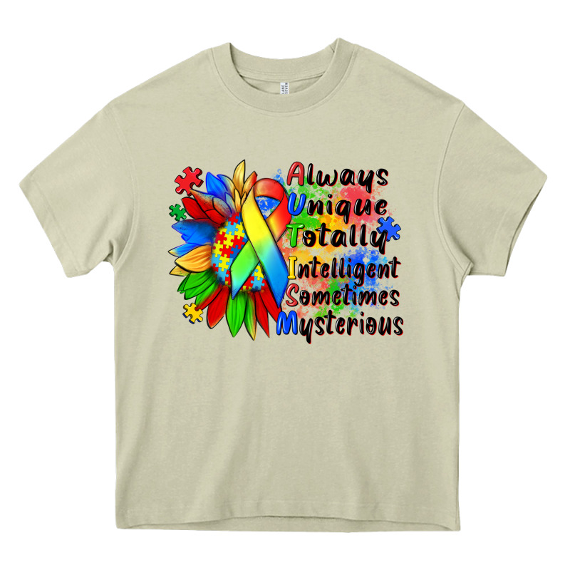 Always Unique Totally Intelligent Sometimes Myster Heavy Core Tee by Zillion Design Studio | Teevron