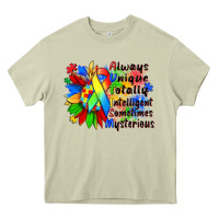 Mossy always unique totally intelligent sometimes myster Heavy Core Tee - Zillion Design Studio