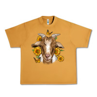 Peanut Butter sunflower goat Urban Heavy Tee - Jasminsmagicworld