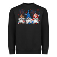 Black 4th of july gnomes Heavyweight Sweatshirt - Jasminsmagicworld