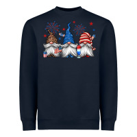 Navy 4th of july gnomes Heavyweight Sweatshirt - Jasminsmagicworld