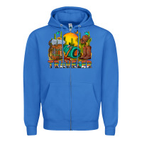True Royal western traveler cowboy Zipper Hoodie - NancyCooperArtShop