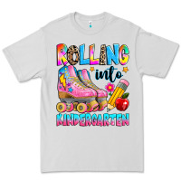Dove Grey rolling into kindergarten grade Premium Tee - texasbilliewilder