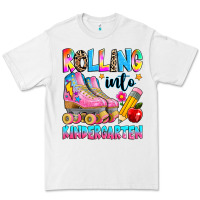 White rolling into kindergarten grade Premium Tee - texasbilliewilder