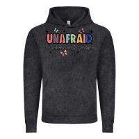 Vintage Black unafraid Vintage Hoodie - JahusDesignShop
