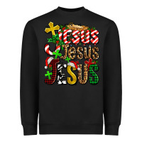 Black jesus jesus jesus Heavyweight Sweatshirt - AdoDesignShop