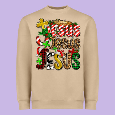 Jesus Jesus Jesus Heavyweight Sweatshirt Designed By Adodesignshop