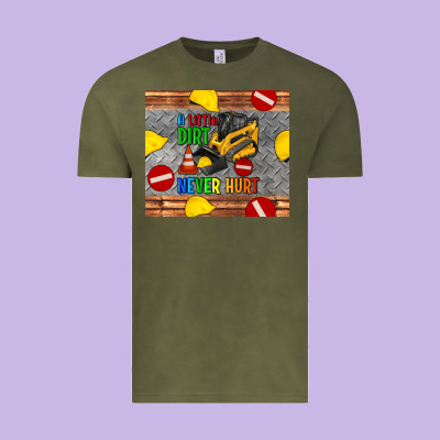 Skidsteer Tumbler Vintage Tee Designed By Artiststas