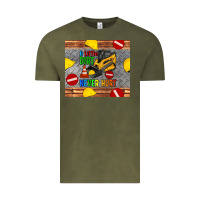 Vintage Olive skidsteer tumbler Vintage Tee - Artiststas