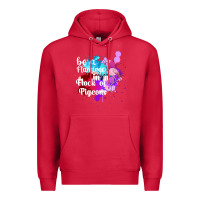Cardinal Be a Flamingo in a Flock of Pigeons Premium Hoodie - Bettercallsaul