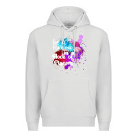 Dove Grey Be a Flamingo in a Flock of Pigeons Premium Hoodie - Bettercallsaul