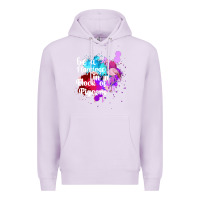 Lilac Be a Flamingo in a Flock of Pigeons Premium Hoodie - Bettercallsaul