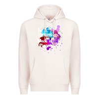 Pale Pink Be a Flamingo in a Flock of Pigeons Premium Hoodie - Bettercallsaul