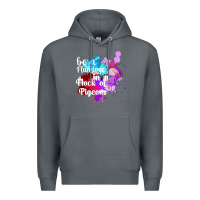 Rock Be a Flamingo in a Flock of Pigeons Premium Hoodie - Bettercallsaul